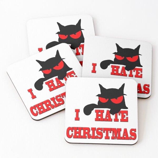 Item preview, Cat says I hate Christmas designed and sold by Astralia.