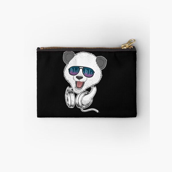 Item preview, Pandabr mit Equalizer Brille Pandas Musik Party Geschenk Langarm designed and sold by trendingshop97.
