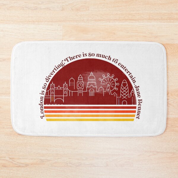 Item preview, London is so diverting, There is so much to entertain "Jane Bennet designed and sold by WatershedC.