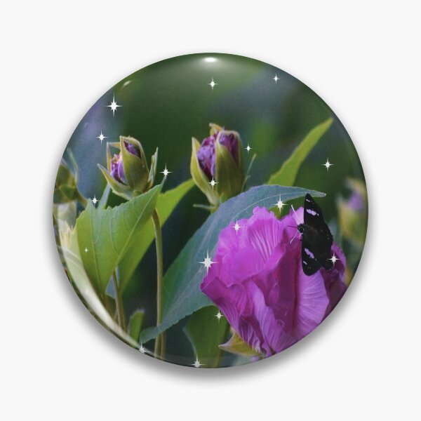Artikelvorschau, Rosa schimmernde Blume entworfen und verkauft von Mariolangstieh.