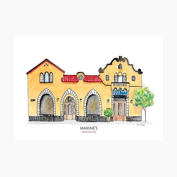 Maxine's - Vancouver Photographic Print