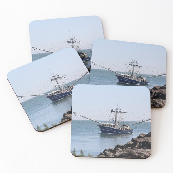 Item preview, Fishing Vessel Arrival designed and sold by AzHammock.