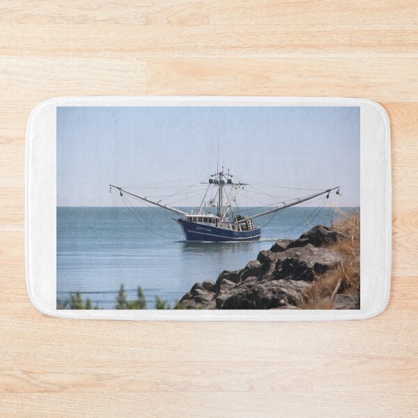 Item preview, Fishing Vessel Arrival designed and sold by AzHammock.