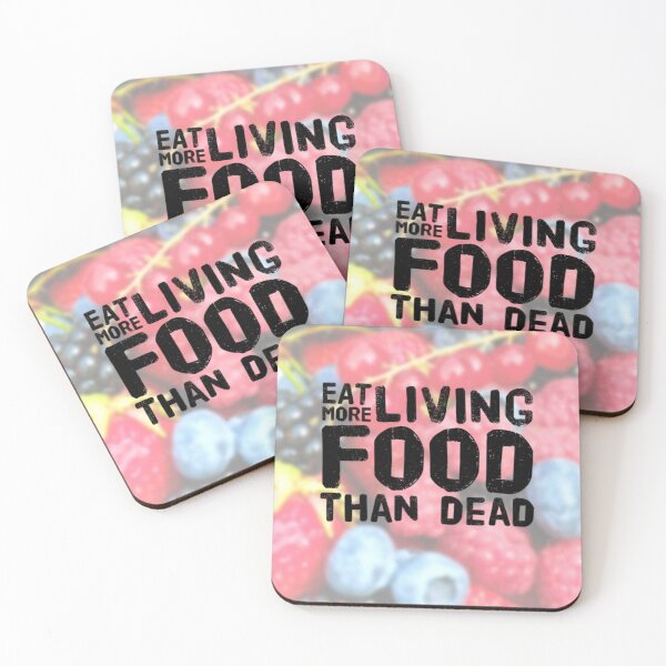 Item preview, Eat More Living Food Than Dead designed and sold by Twittlefish.