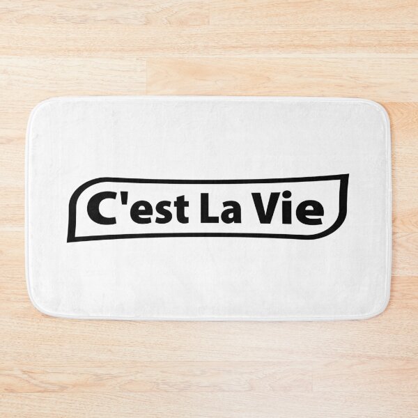 Item preview, C'est La Vie Paris Awseome French Quotes  designed and sold by YerrouDesing.