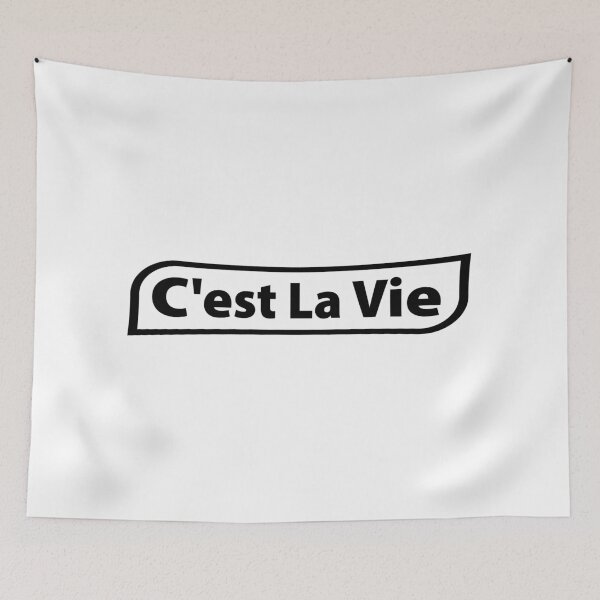 Item preview, C'est La Vie Paris Awseome French Quotes  designed and sold by YerrouDesing.