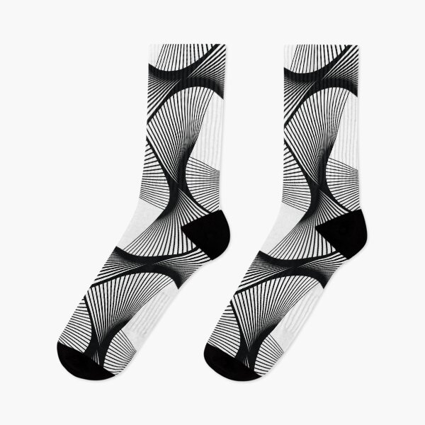 Item preview, wavey lines 3d effect,plays with your eyes,illusion,black and white designed and sold by trickydee.