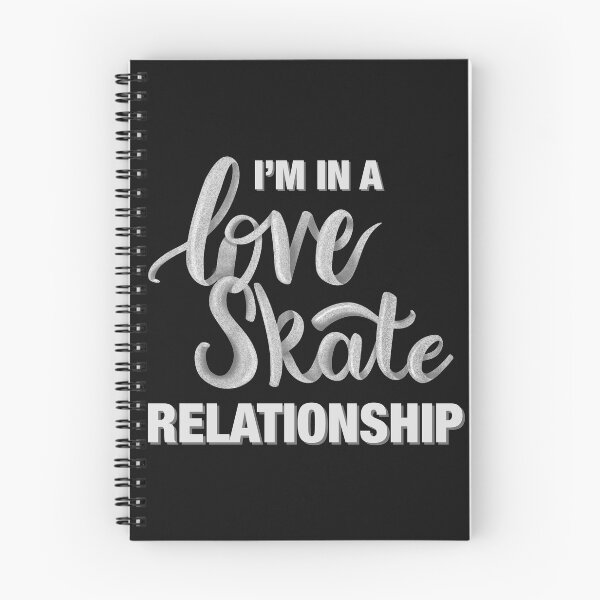 Item preview, A Love Skate Relationship - Silver designed and sold by IcyScribbles.
