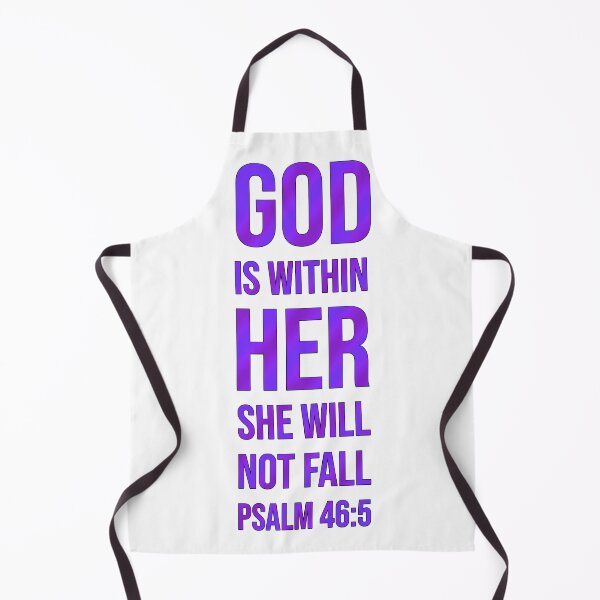 Item preview, God Is Within Her She Will Not Fall | Bible Verse | Psalm 46:5 designed and sold by christiangoods.