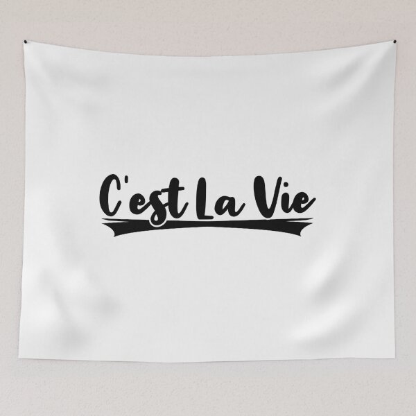 Item preview, C'est La Vie Paris Awseome French Quotes  designed and sold by YerrouDesing.