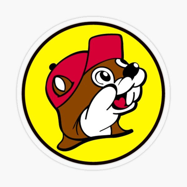 BUC EES CIRCLE 8A' Transparent Sticker by gingee77.