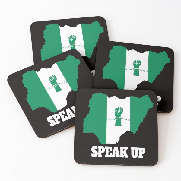 Item preview, Nigerians Break the Chain Speak Up designed and sold by Bliss Find And Design.