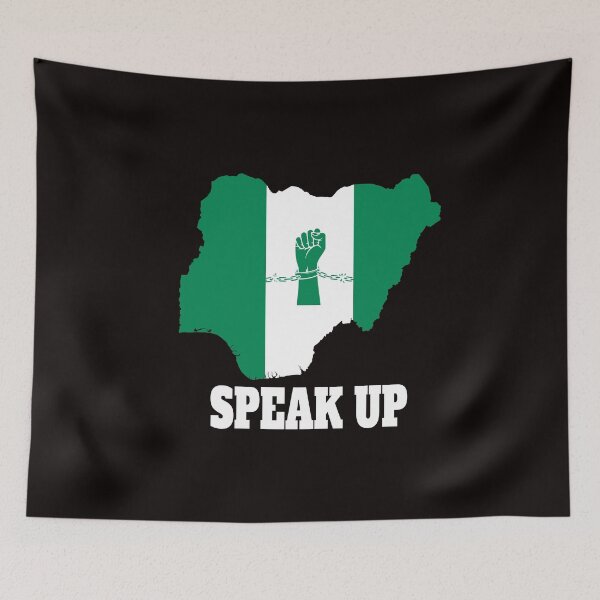 Item preview, Nigerians Break the Chain Speak Up designed and sold by Bliss Find And Design.