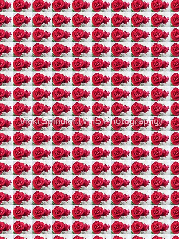 Thumbnail 3 of 3, Scarf, Three Red Roses designed and sold by ViczS.