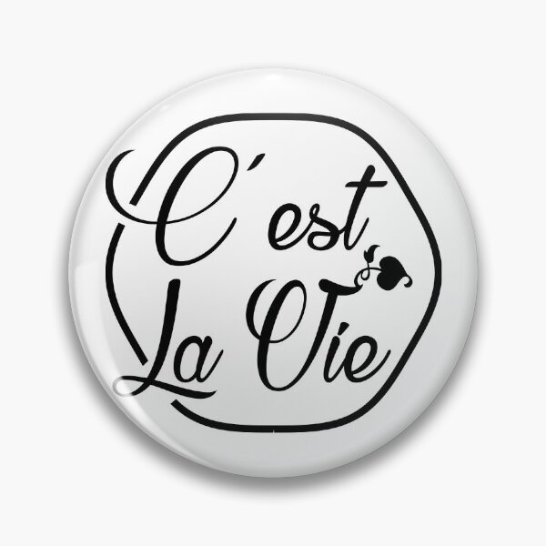 Item preview, C'est La Vie Paris Awseome French Quotes  designed and sold by YerrouDesing.