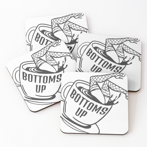 Item preview, Bottoms Up Coffee Pinup designed and sold by culturestash.
