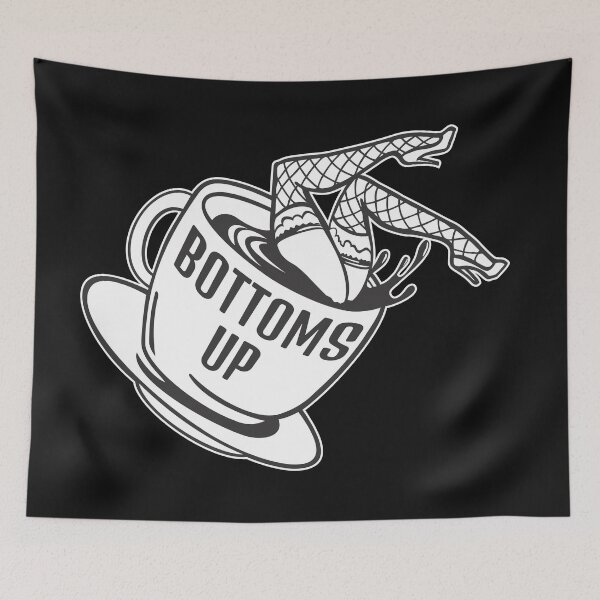 Item preview, Bottoms Up Coffee Pinup designed and sold by culturestash.