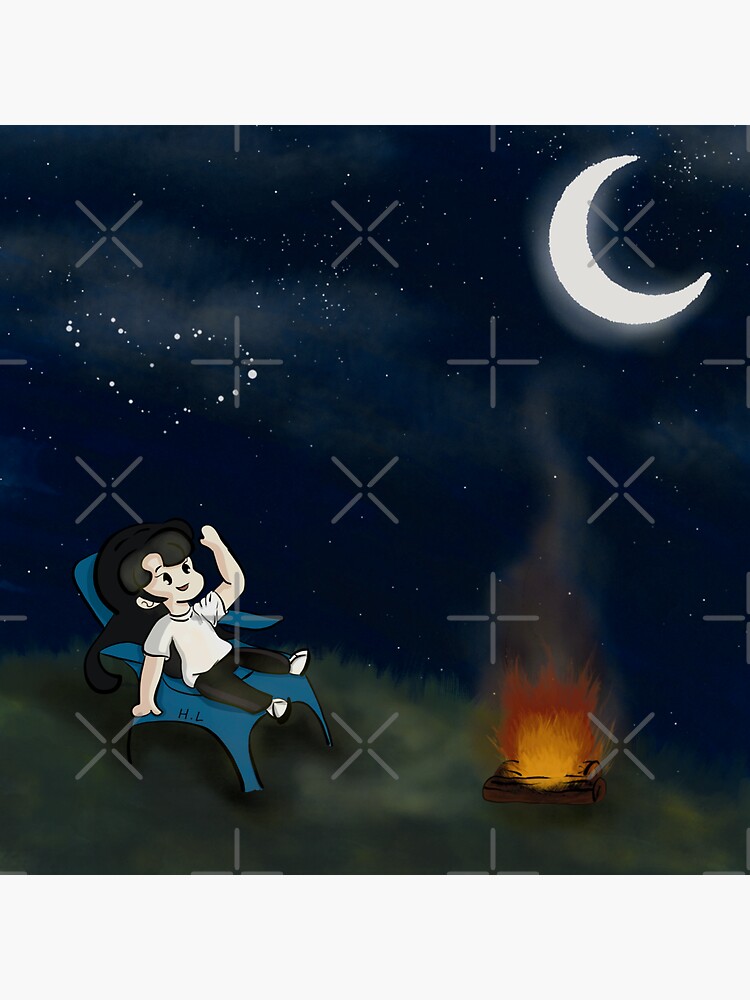 Bonfire and Stargazing by StellarTatter