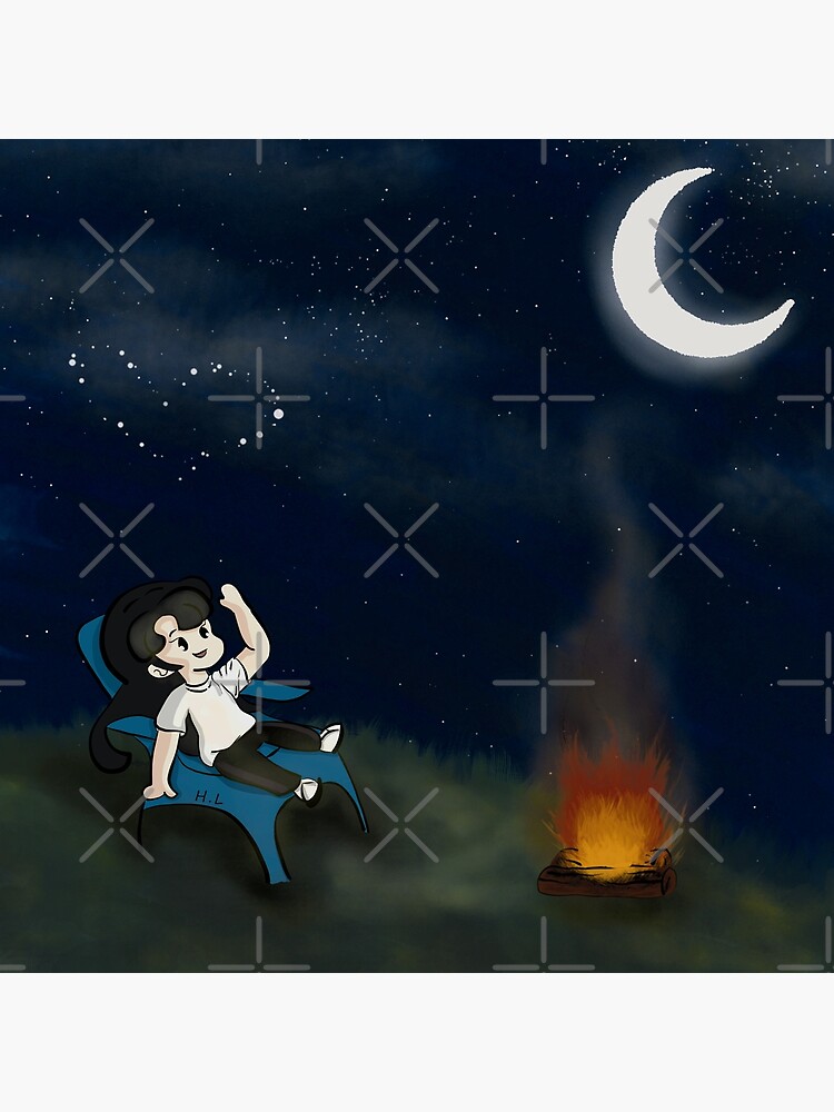 Bonfire and Stargazing by StellarTatter