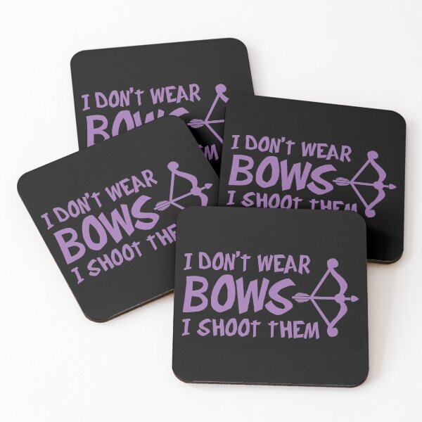 Item preview, I Don't Wear Bows designed and sold by Teamtsunami6.