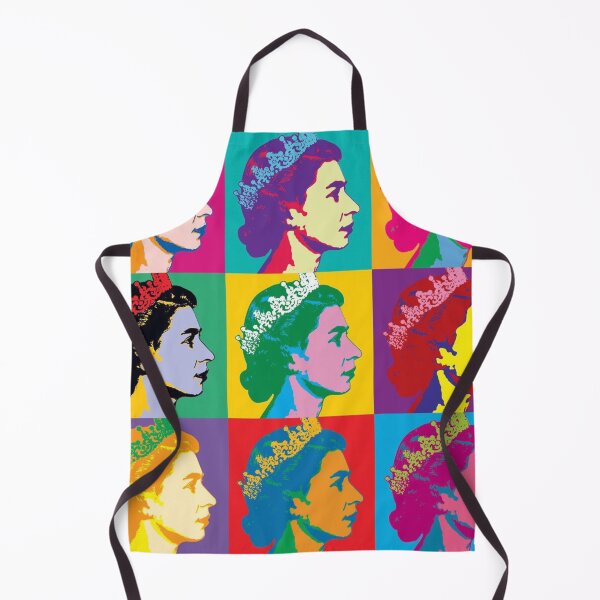 Vista previa del artículo con la obra «Isabel II x Larga vida a la reina», diseñado y vendido por StarEyez.