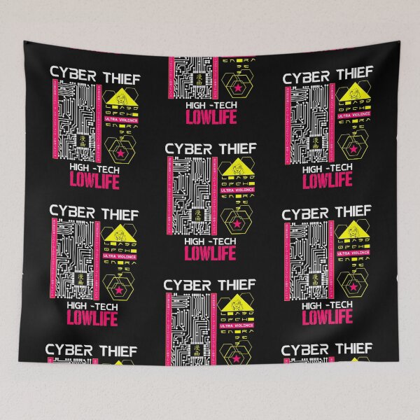 Item preview, High Tech Low Life Aesthetic Vaporwave Cyberpunk Japanese Style Futurism  designed and sold by BitcoinBros.
