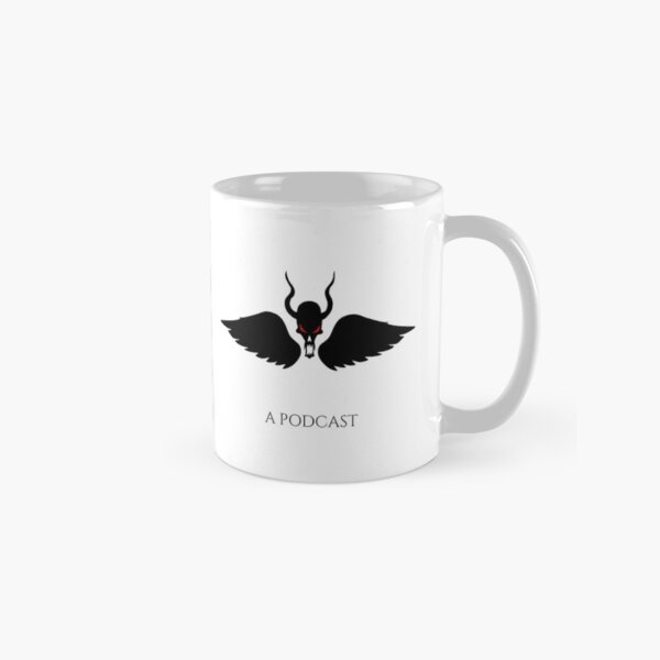 Finding Satan Logo White Wrap Around Classic Mug