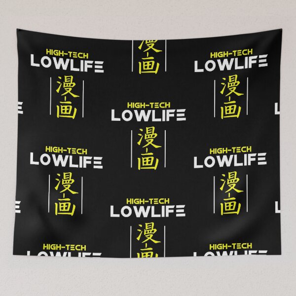 Item preview, High Tech Low Life Aesthetic Vaporwave Cyberpunk Japanese Style Futurism  designed and sold by BitcoinBros.