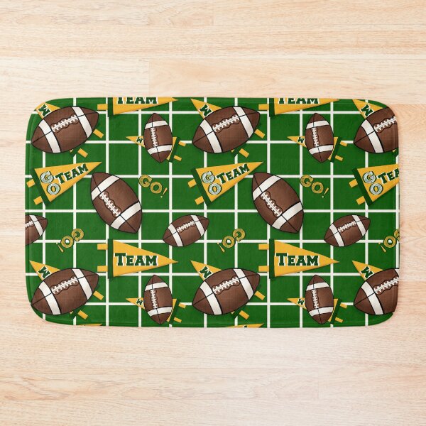 Item preview, Football Fan Gold Green designed and sold by FranBail.