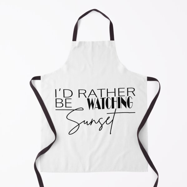 Item preview, I’D RATHER BE WATCHING SUNSET designed and sold by PRINTED ..