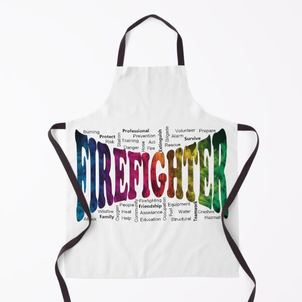 Item preview, Firefighter Word Art designed and sold by FireGirlinOz.