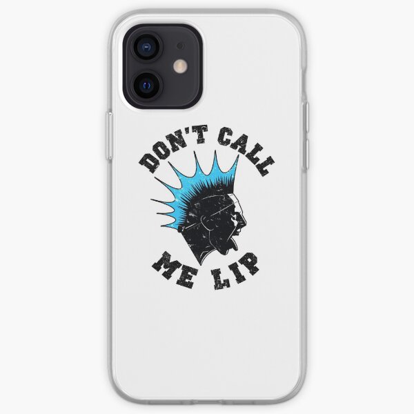 Ne m'appelle pas lèvre Coque souple iPhone