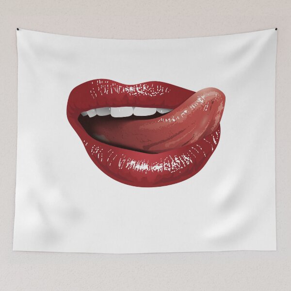 Item preview, Mouth with tongue licking designed and sold by Linger0418.