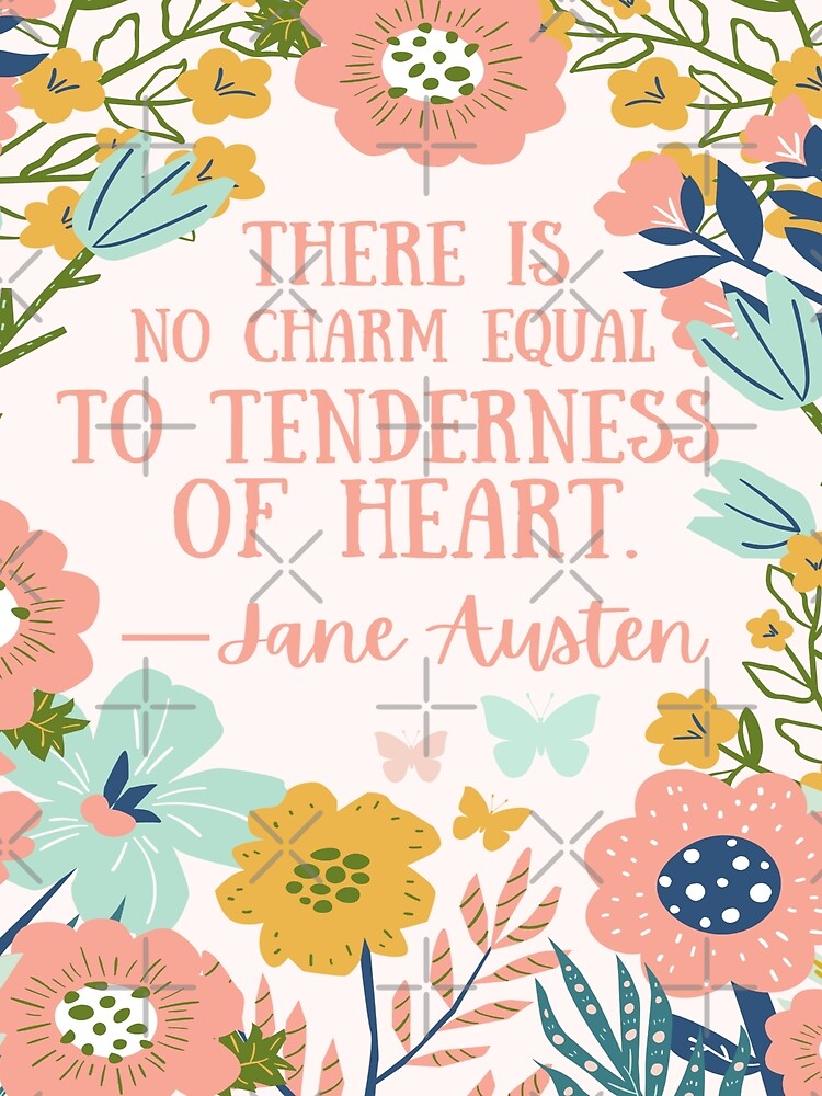Thumbnail 3 of 3, Scarf, Jane Austen Quote designed and sold by Dollfacedesign.