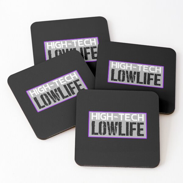 Item preview, High tech Low Life, Aesthetic Vaporwave Cyberpunk Japanese Style Futurism  designed and sold by BitcoinBros.