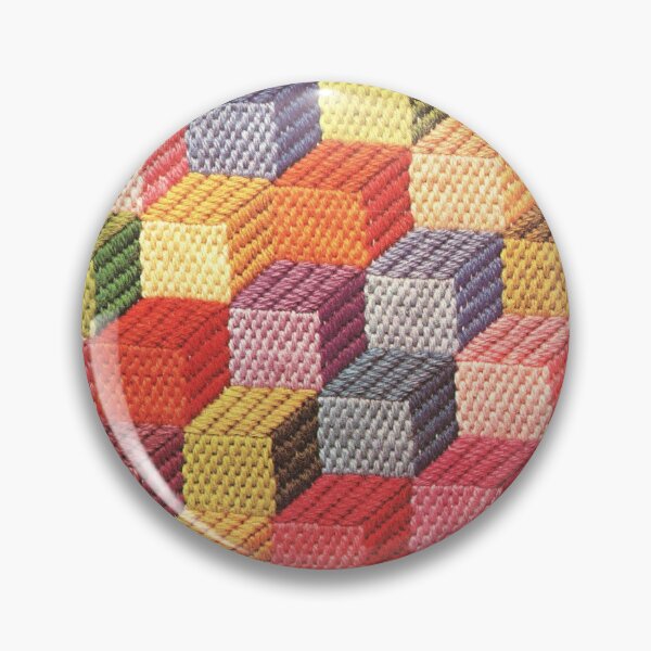 Item preview, Seventies Funky Needlepoint Pattern No.3 - Vintage Retro Pattern designed and sold by elevens.