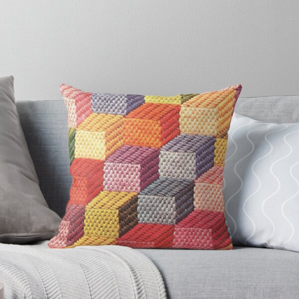 Item preview, Seventies Funky Needlepoint Pattern No.3 - Vintage Retro Pattern designed and sold by elevens.