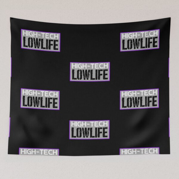 Item preview, High tech Low Life, Aesthetic Vaporwave Cyberpunk Japanese Style Futurism  designed and sold by BitcoinBros.
