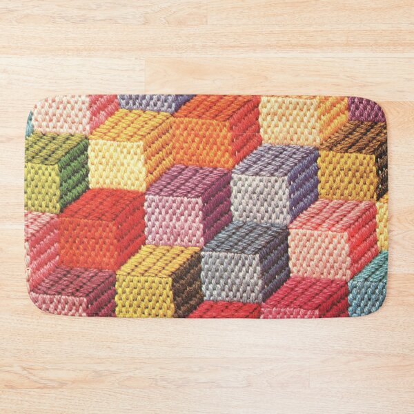 Item preview, Seventies Funky Needlepoint Pattern No.3 - Vintage Retro Pattern designed and sold by elevens.