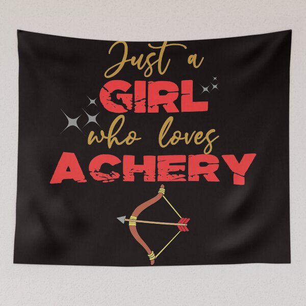 Item preview, Just A Girl Who Loves Archery - Cool Bow And Arrow Gift Ideas designed and sold by leo121687.