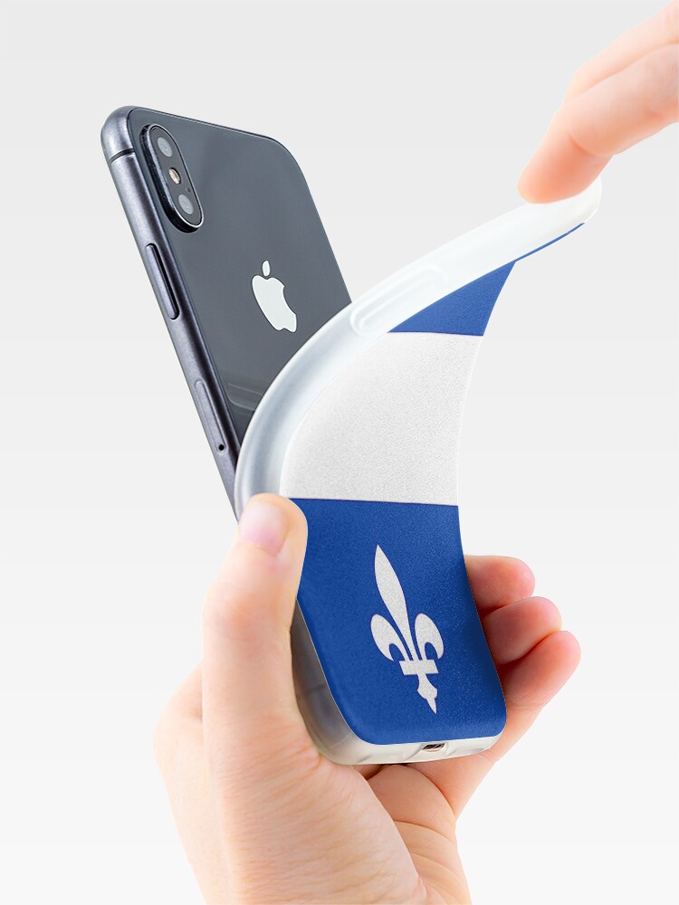 "The Flag of Québec" iPhone Case for Sale by mateoamero Redbubble