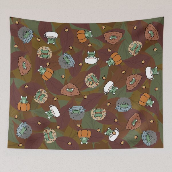 Item preview, Fall Frog Chaos! designed and sold by AudasaurusRex.