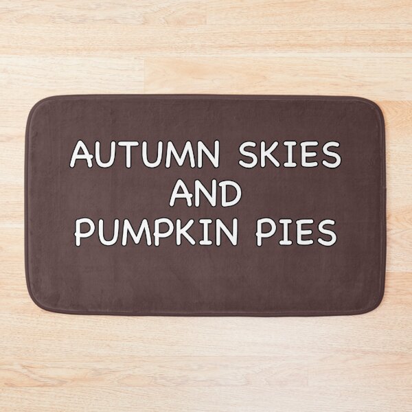 Item preview, Autumn Skies and Pumpkin Pies  designed and sold by popculturechick.
