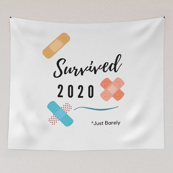 Item preview, Survived 2020 - just barely designed and sold by StormyMuse.