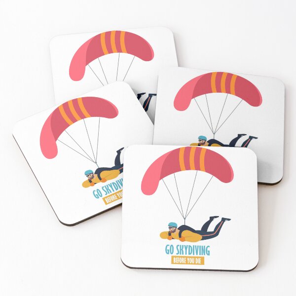Item preview, Go skydiving before you die designed and sold by vicobu.