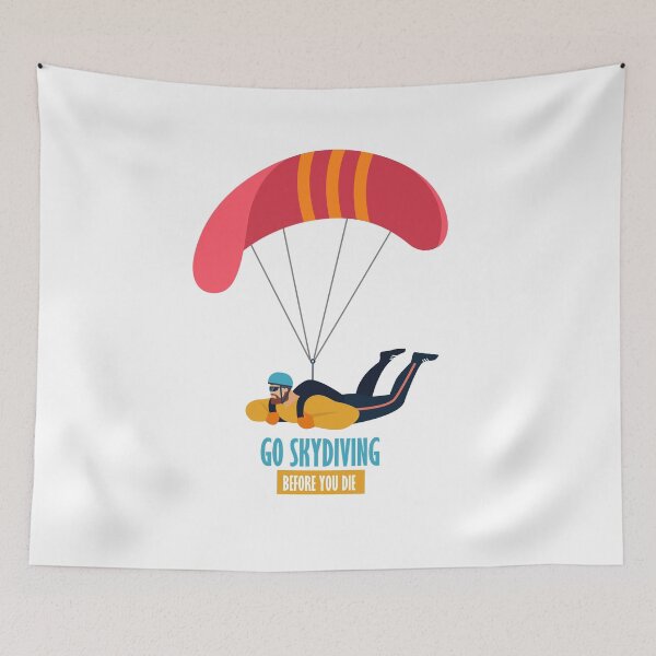 Item preview, Go skydiving before you die designed and sold by vicobu.