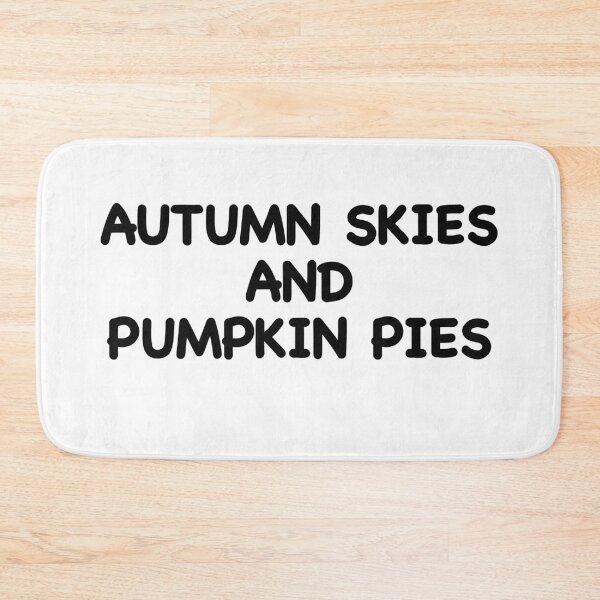 Item preview, Autumn Skies and Pumpkin Pies  designed and sold by popculturechick.
