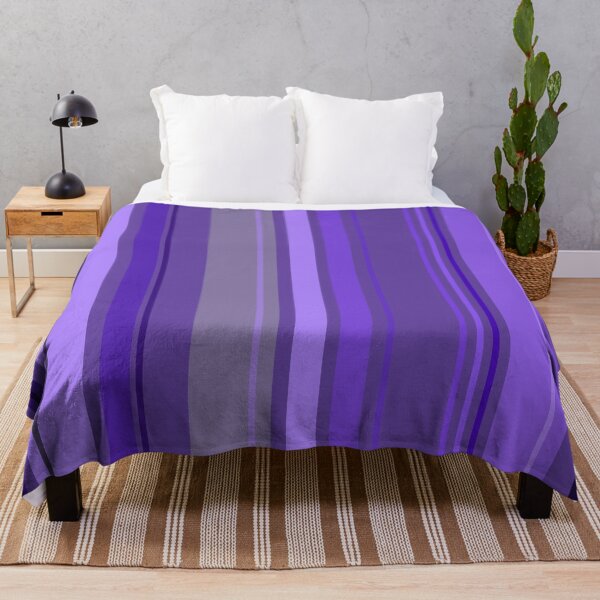 Item preview, Purple Rainbow, Bright Purple Stripes, Layered Pattern by Courtney Hatcher designed and sold by cghatcherart.