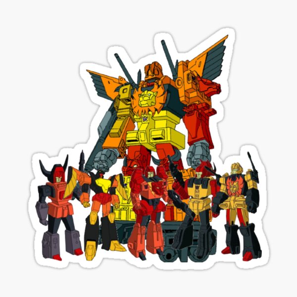 Transformers G1 Predaking box art vinyl decal sticker Decepticon predacons 80s 