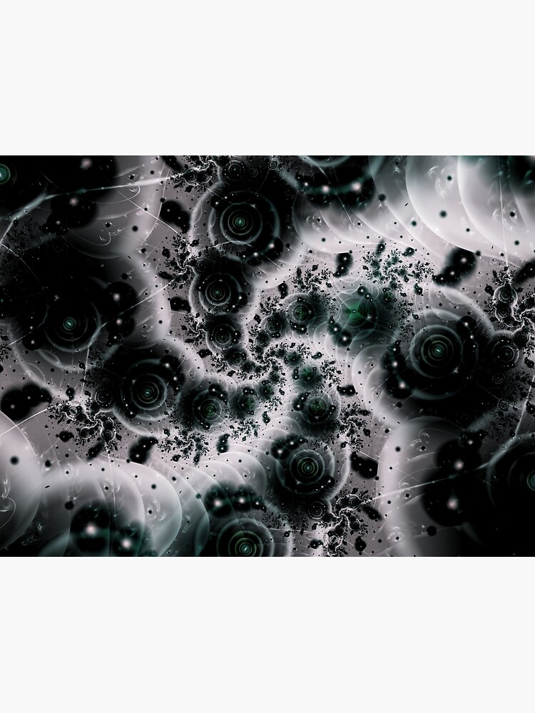 White Spiral Futuristic Art by garretbohl